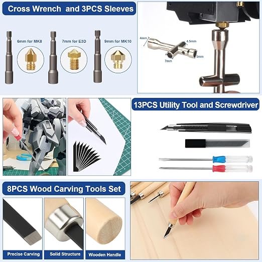 304PCS 3D Printing Accessory Tools - Image 7