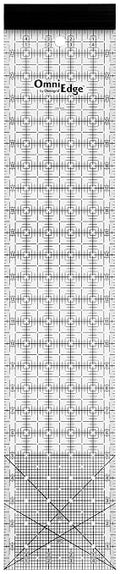OmniEdge 5" x 24" Clear Acrylic Quilting Ruler by Omnigrid