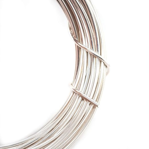 CRAFT WIRE 16 Gauge, 925 Sterling Silver Wire Half Hard Made in USA - 5FT | - Image 3