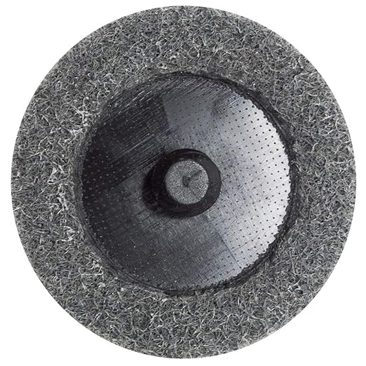 Benchmark Abrasives 2 Inch Sanding Discs Quick Change Silicon Carbide Surface Preparation Wheels, Polishing Wheel for Drill & Die Grinder Sanding Disc, Paint Stripper & Removal - (10 Pack)(Grey)
