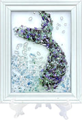 CIYOJA Sea Glass Stained Glass Kit Mermaid Tail – DIY Craft Kit by CIYOJA