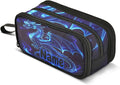 Custom Dragon Blue Black Pencil Case Box Boys Girls Personalized Name Large by BOENLE-WELCOMEYOURCOMING