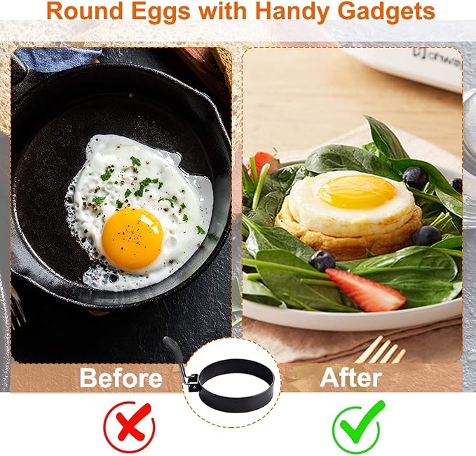 COTEY 3.5" Egg Rings Set of 2 - Image 7