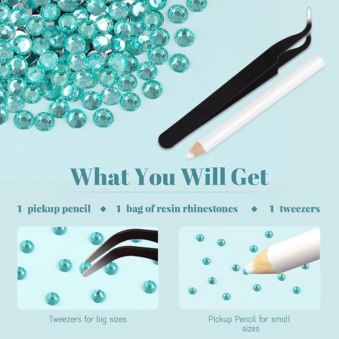 4000PCS 5mm Resin Rhinestones Bulk - Image 6