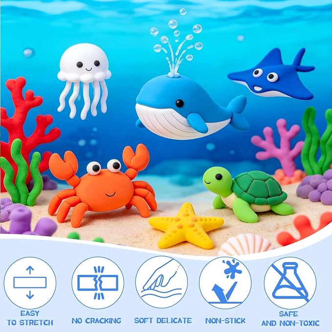 Air Dry Clay-108 Pack 36 Colors Modeling Clay - Image 3