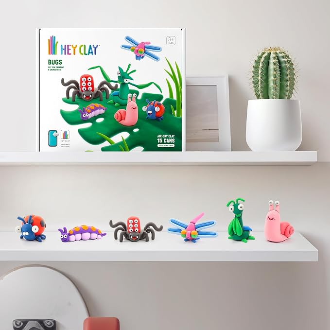 HEY CLAY Set - Colorful Modeling Air Dry Clay Kit - Image 9