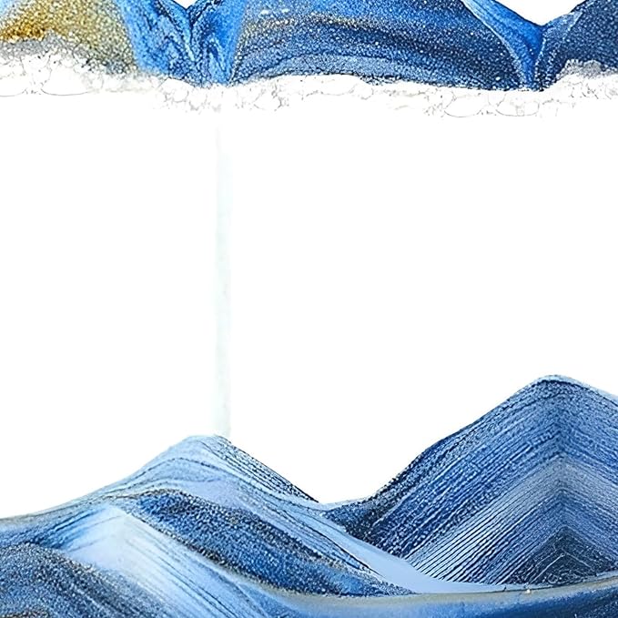 Moving Sand Art, 12 inch 3D Liquid Motion Deep Sea Sandscape Color Quicksand - Image 3