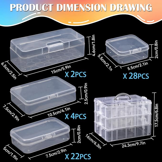 VTG Bead Organizer Box - Image 2