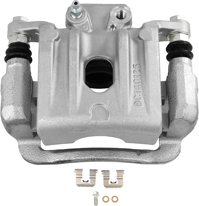 SCITOO 19B6271 Rear Left Disc Brake Caliper w/Bracket Fit For Hyundai For Santa Fe 2010-2012,For Kia For Sorento 2011-2013, Single Piston