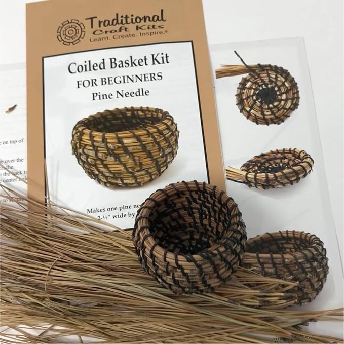 Traditional Craft Kits Coiled Basket Weaving Kit - Image 12