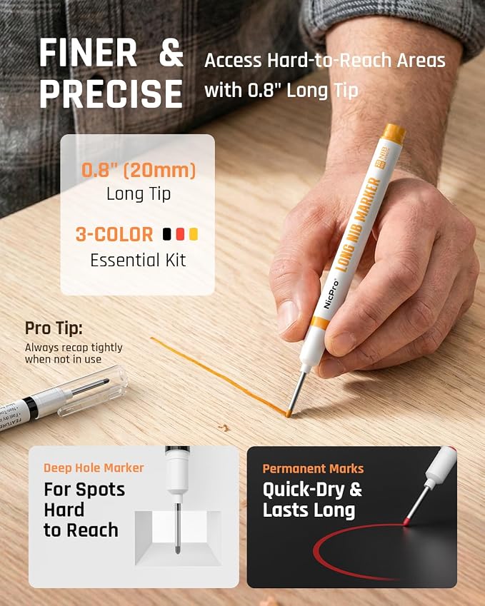 Nicpro CP1000 Carpenter Pencils - Image 5