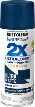 PT2X 12OZ NVY Mat Paint by Rust-Oleum