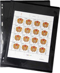 MUDOR Stamp Pages for Stamp Collection Album Binder Book, 10 Sheet 1 Row | 1 by MUDOR