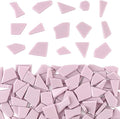 Youway Style Pink Glass Mosaic Tiles by YouwayStyle