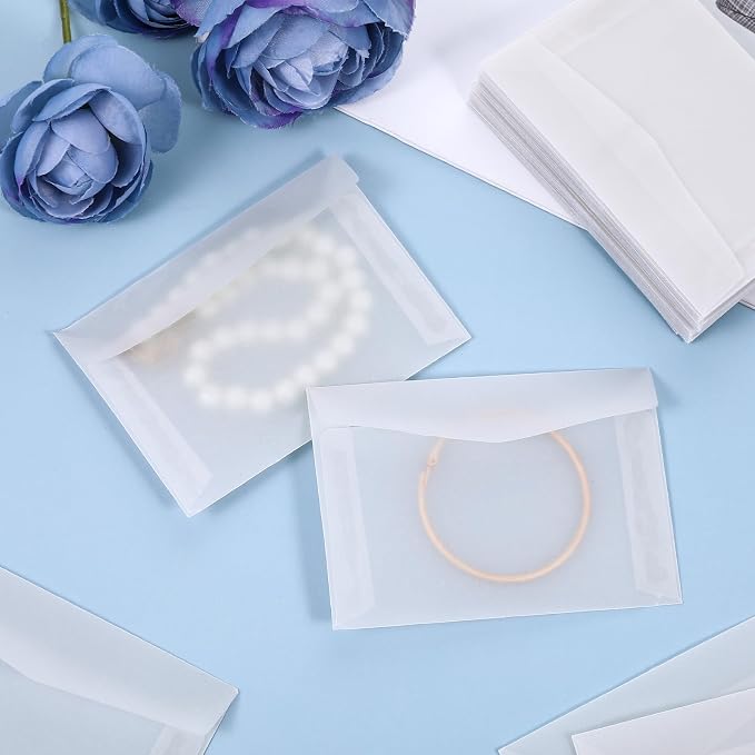50 PCS Glassine Envelopes 3.94×2.75 Inch Translucent Vellum Envelopes - Image 7