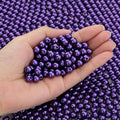 DUQGUHO Purple Pearl Beads for Crafts 8mm Plastic Pearl Beads by DUQGUHO