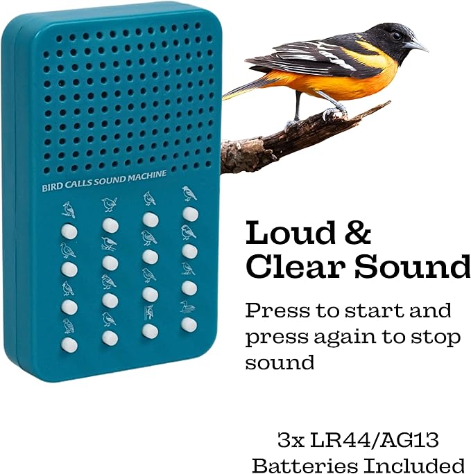 Bird Caller Noisemaker with 16 Bird Calls, Electronic Sound Maker - Image 3