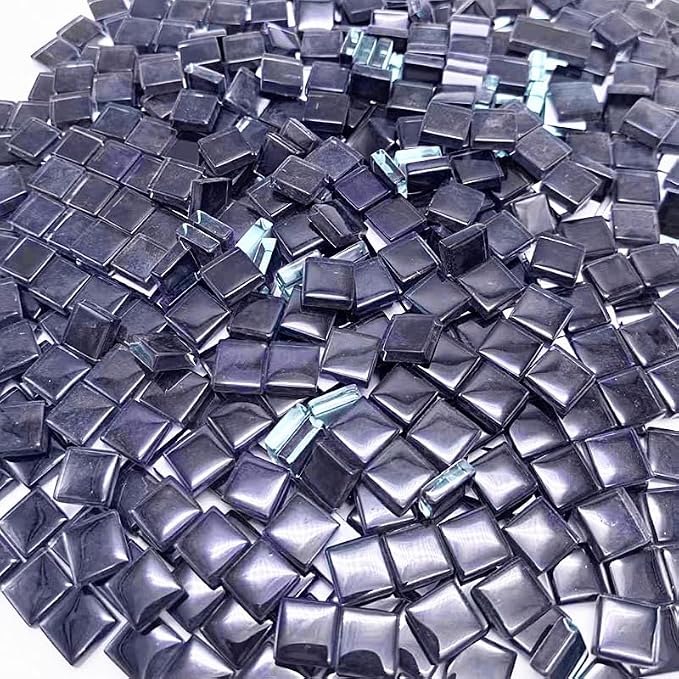 500G/ 1.1LB Bulk Crystal Mosaic Tiles by Hozzwhoo