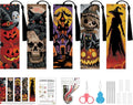 VIGEGU 5 Pcs Cross Stitch Kits for Beginners, Halloween Stamped Cross Stitch by VIGEGU
