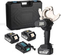 54mm Heavy Duty Cable Cutters Kit, 18VDC Cordless Rechargeable Electrical ACSR Cutting Tool for Copper and Aluminum, 2 4Ah Batteries & 1 Battery Charger Included