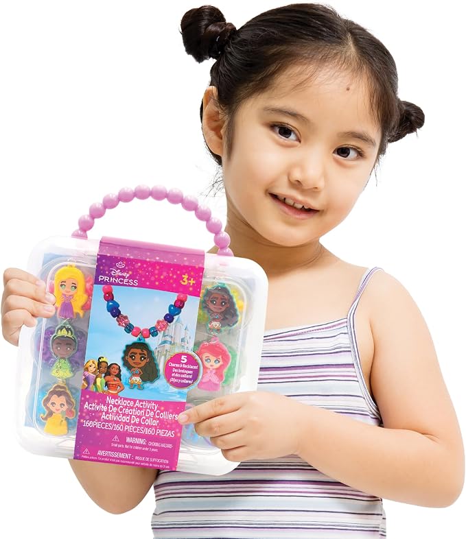 Disney Princess Necklace Activity Case – Jewelry Making Kit - Image 5
