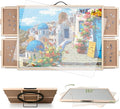 BuilderButler 1500 Pieces 2-in-1 Tilting & Rotating Puzzle Board – Portable by Unknown