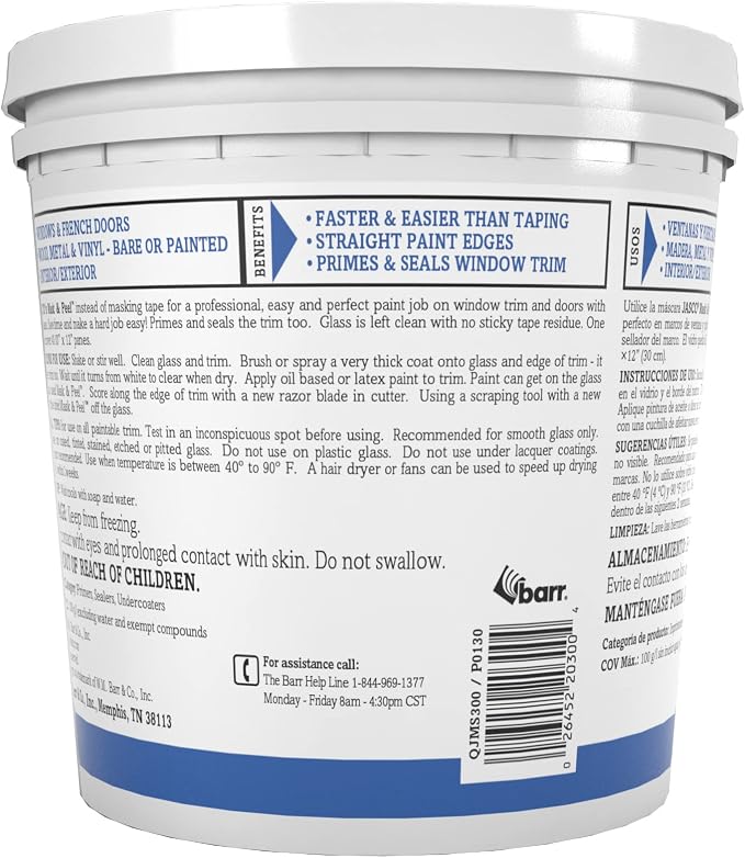 JASCO Liquid Mask & Peel, Liquid Masking Tape, 1 Quart - Image 7