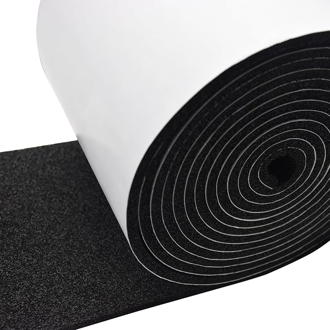 DOBTIM Pipe Insulation Foam Wrap Tape, Insulation Tape for Water Pipes, Pipe Wrap Insulation, Foam Pipe Insulation 13 Ft Long x 6 Inch Wide x 1/5 Inch Thick