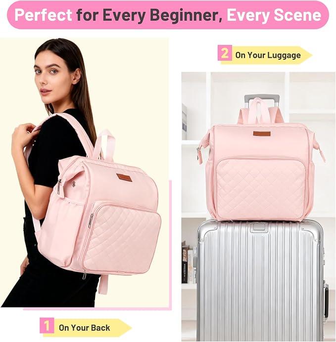Coopay Traveling Crochet Kit for Beginners Adults, All in One Crochet Kit - Image 5