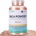 Mica Powder, 7.05OZ（200g）, Apricot Mica Powder Pigment by CHANGTIKEJIWelcomeYouOrder