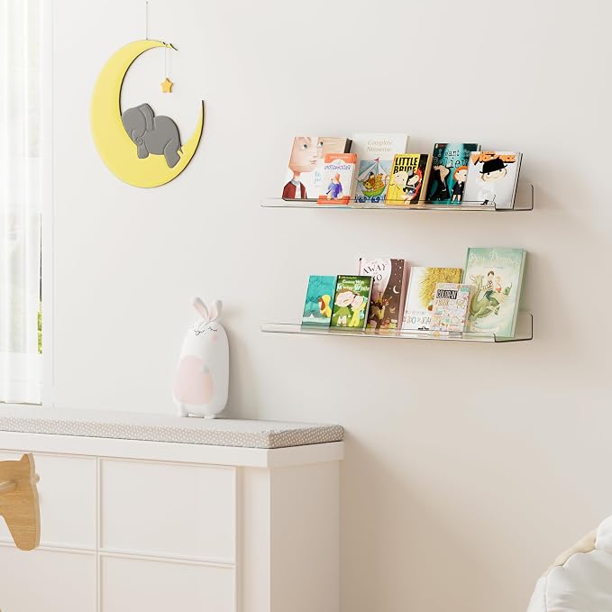 upsimples 23.6" Acrylic Shelves - Image 2