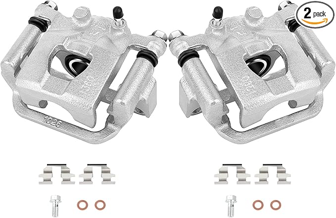SCITOO 19-B2780A 19-B2781A Disc Brake Calipers Assembly with Bracket Fit For Nissan Altima 2007-2012,For Nissan Juke 2011-2017,For Nissan Maxima 2007-2008,For Nissan Sentra 2011-2012 2014-2016