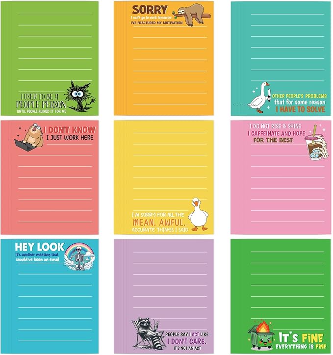 Funny Sticky Notes Gifts by Lovarywow