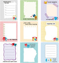 Drama Sticky Notes Gifts, 9 Pack Theater Notepads 3x4 Inches, Musical Clown by Lovarywow
