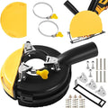2 in 1 Dust Shroud Dust Extraction Cutting Guard, Universal Surface Grinding Dust Shroud and Cutting Dust Shroud for Angle Grinder, Dust Collector Attachment for Angle Grinder