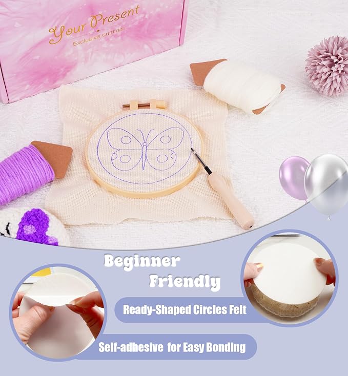 Nuoviyiya Punch Needle Kit for Adults Beginner - Image 3