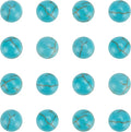 arricraft 100PCS Natural Stone Beads 6mm Turquoise Round Gemstone Loose Beads by ARRICRAFT