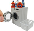 1:12 Scale Miniature Electric Washer and Dryer Set, Realistic Dollhouse Laundry by Cyraft