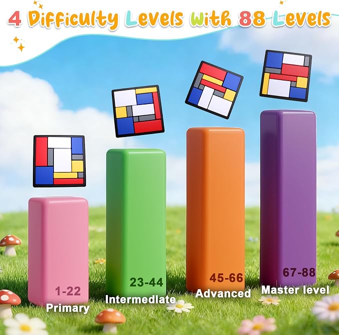 2 Pcs Logic Puzzle Brain Teaser Game - Image 2