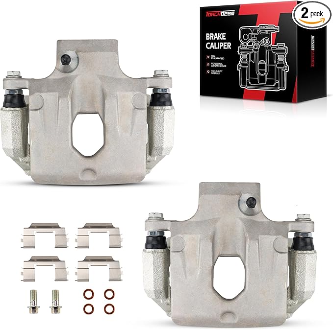 Torchbeam Rear Brake Calipers Set for Chevrolet 2002-2009 Trailblazer, GMC 2002-2009 Envoy, Chevrolet 2002-2006 Trailblazer EXT, Rear Left and Rear Right Calipers Replace # 18B4805+18B4804