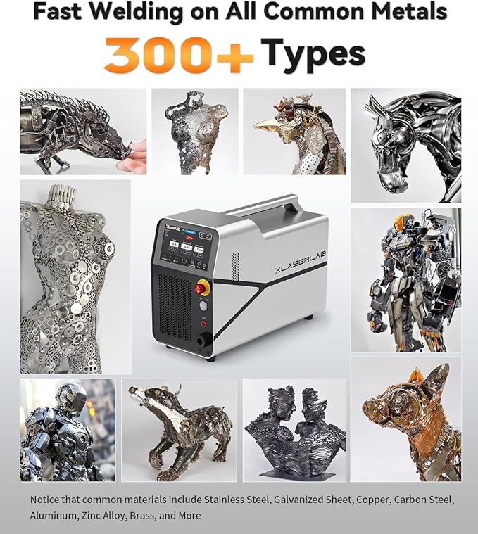 X1pro 700W Laser Welding Machine – 6-in-1 Handheld Fiber Laser Welder for Welding, Cutting, Cleaning, Rust Removal, Underwater Welding & CNC Retrofit – Equipped with Auto Wire Feeder