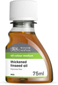 Winsor & Newton Sansodor Thickened Linseed Oil, 75ml Bottle by WinsorNewton