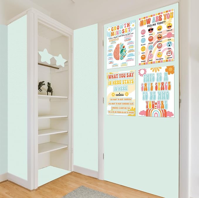 Inkspire Mint Green Bulletin Board Paper Roll, 14.8FTx18.5IN Large Reusable - Image 7