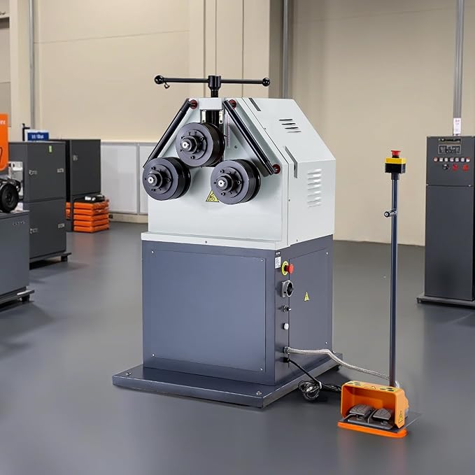 VEVOR 2.2KW Electric Roll Bending Machine, 3-Roller