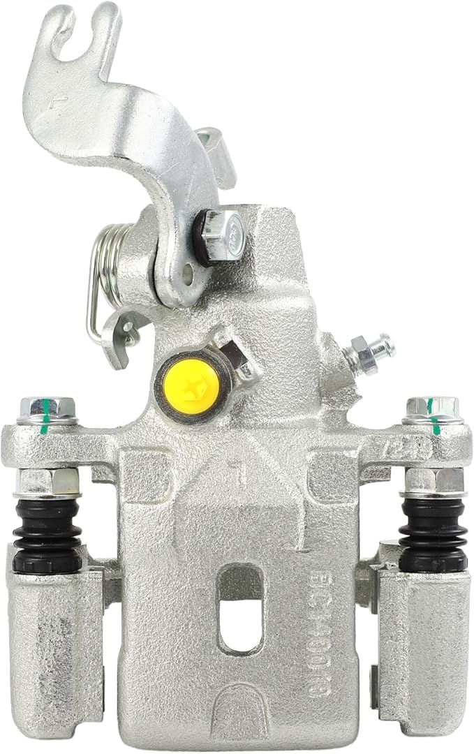 cciyu Rear Left Brake Caliper Assembly w/Bracket 19-B2854 2001 2002 2003 2004 For Hyundai For Elantra,2003 2004 For Hyundai For Tiburon,2004 2005 For Kia For Spectra,2005 For Kia For Spectra5