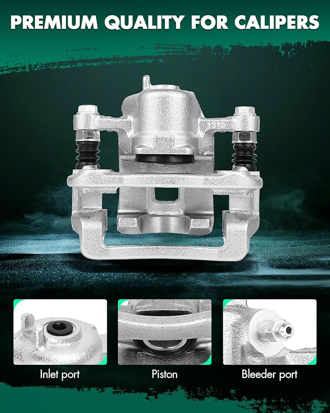 SCITOO Rear Right Brake Caliper With Bracket 19B3412A Compatible For Hyundai For Sonata 2008-2010