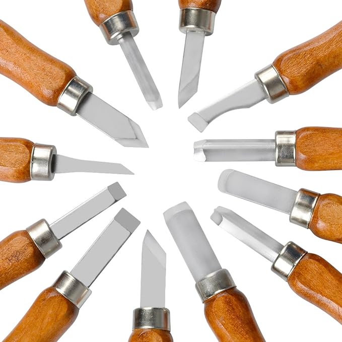TIMESETL 17Pack Small Wood Carving Set - Image 2