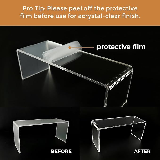 Acrylic Display Risers 8 Pcs - Image 3