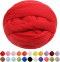 JeogYong Needle Felting Wool, 17.64oz Wool Roving Chunky Wool Yarn, Wet Felting by JeogYong