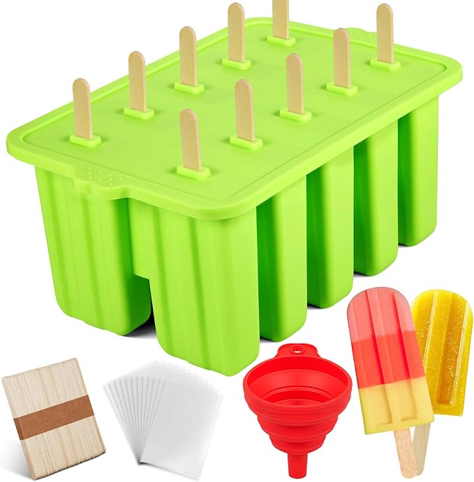 Silicone Popsicles Molds, Food Grade Popsicle Molds by Waybesty